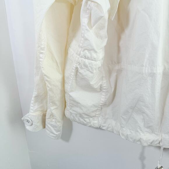 ADD Italy Cream Off White Safari Style Waterproof Rain Jacket Small - Picture 8 of 11